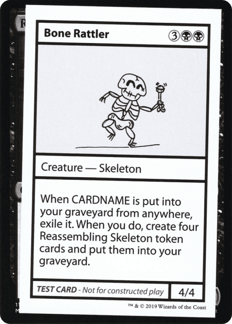 Bone Rattler (35) — Mystery Booster Playtest Cards 2021