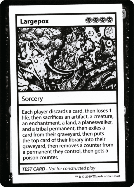 Largepox (44) — Mystery Booster Playtest Cards 2021