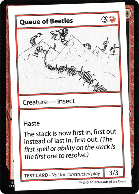 Queue of Beetles (61) — Mystery Booster Playtest Cards 2021