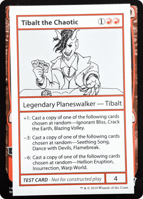 Tibalt the Chaotic (66) — Mystery Booster Playtest Cards 2021
