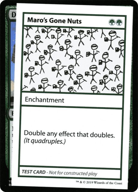 Maro's Gone Nuts (81) — Mystery Booster Playtest Cards 2021