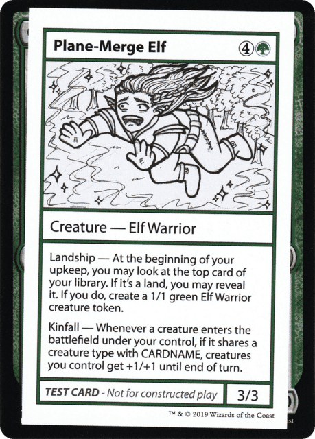 Plane-Merge Elf (83) — Mystery Booster Playtest Cards 2021