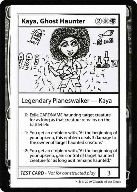 Kaya, Ghost Haunter (94) — Mystery Booster Playtest Cards 2021
