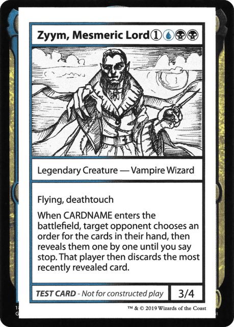 Zyym, Mesmeric Lord (104) — Mystery Booster Playtest Cards 2021