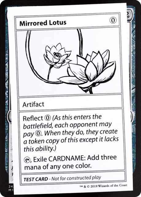 Mirrored Lotus (107) — Mystery Booster Playtest Cards 2021