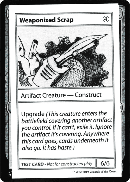 Weaponized Scrap (111) — Mystery Booster Playtest Cards 2021