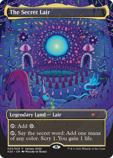 The Secret Lair (3) — 2020 Heroes of the Realm