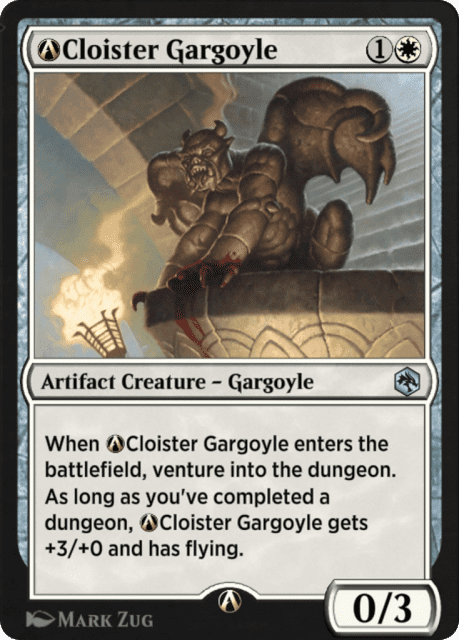 A-Cloister Gargoyle (A-7) — Adventures in the Forgotten Realms