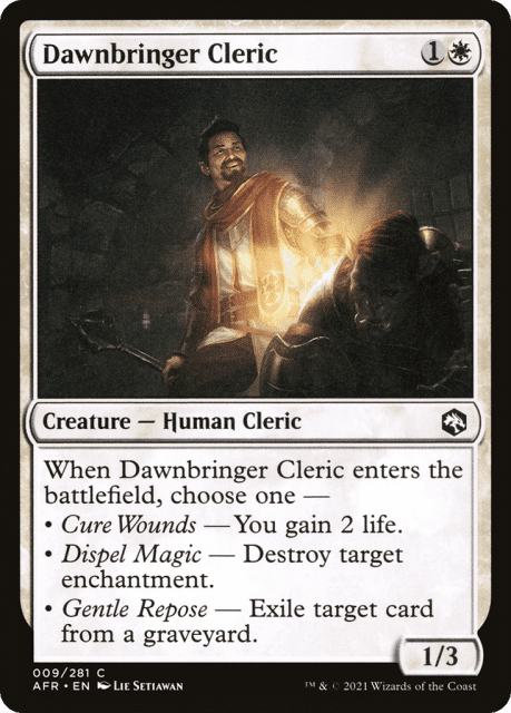 Dawnbringer Cleric (9) — Adventures in the Forgotten Realms