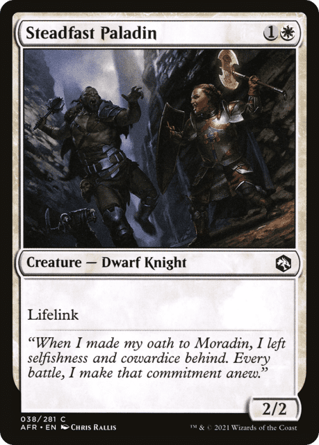 Steadfast Paladin (38) — Adventures in the Forgotten Realms
