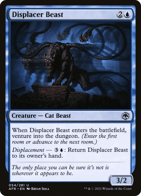 Displacer Beast (54) — Adventures in the Forgotten Realms