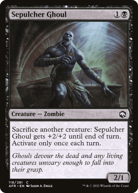 Sepulcher Ghoul (118) — Adventures in the Forgotten Realms