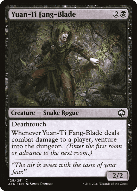 Yuan-Ti Fang-Blade (128) — Adventures in the Forgotten Realms