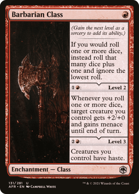 Barbarian Class (131) — Adventures in the Forgotten Realms