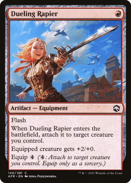 Dueling Rapier (140) — Adventures in the Forgotten Realms