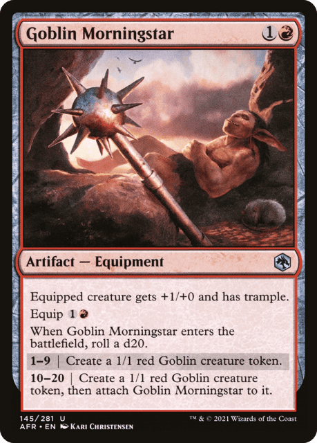 Goblin Morningstar (145) — Adventures in the Forgotten Realms