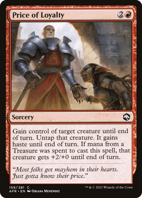 Price of Loyalty (159) — Adventures in the Forgotten Realms