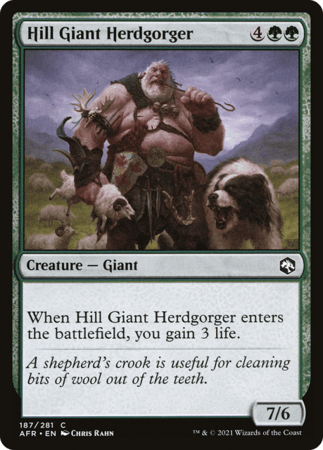 Hill Giant Herdgorger (187) — Adventures in the Forgotten Realms