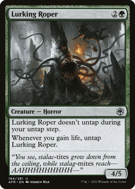 Lurking Roper (194) — Adventures in the Forgotten Realms