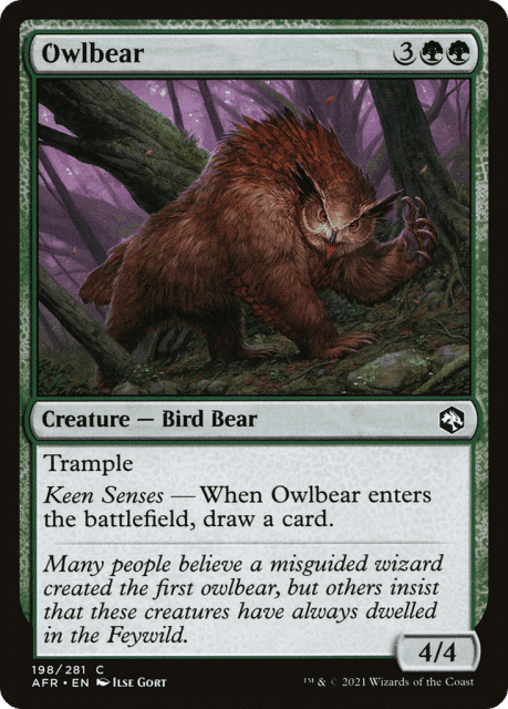 Owlbear (198) — Adventures in the Forgotten Realms
