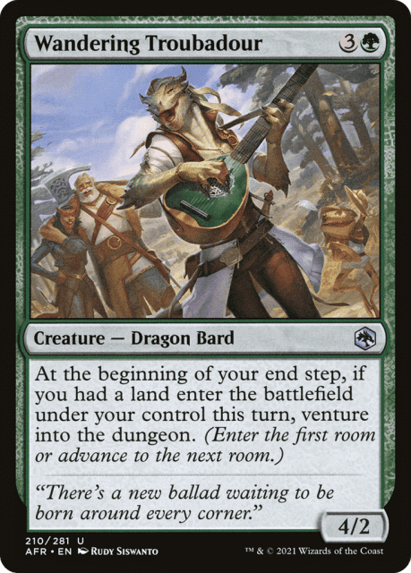 Wandering Troubadour (210) — Adventures in the Forgotten Realms