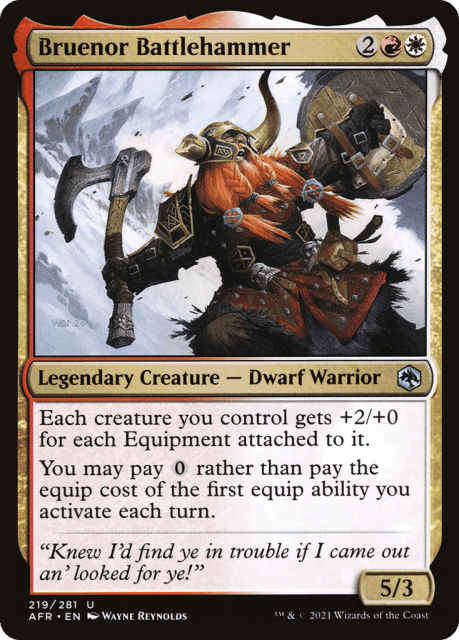Bruenor Battlehammer (219) — Adventures in the Forgotten Realms