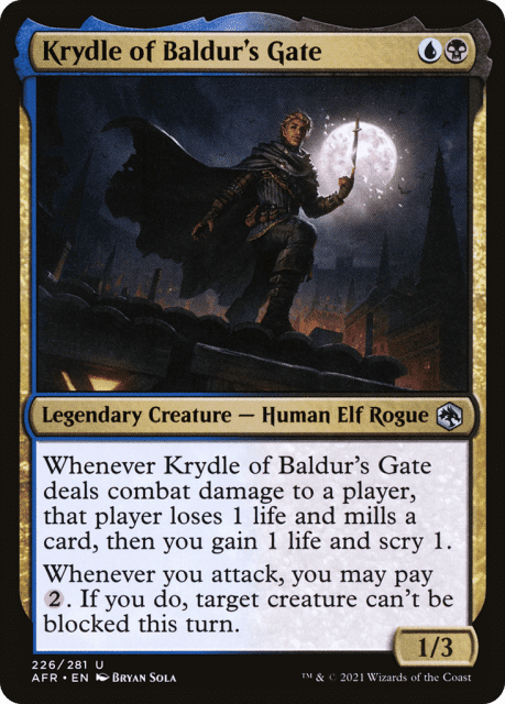 Krydle of Baldur's Gate (226) — Adventures in the Forgotten Realms