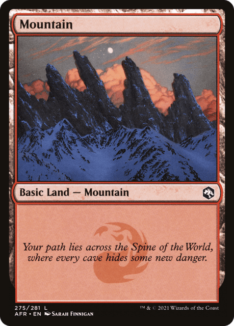 Mountain (275) — Adventures in the Forgotten Realms