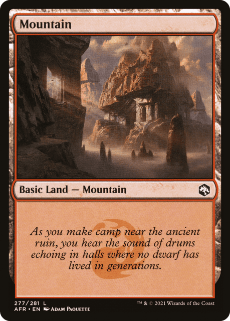 Mountain (277) — Adventures in the Forgotten Realms