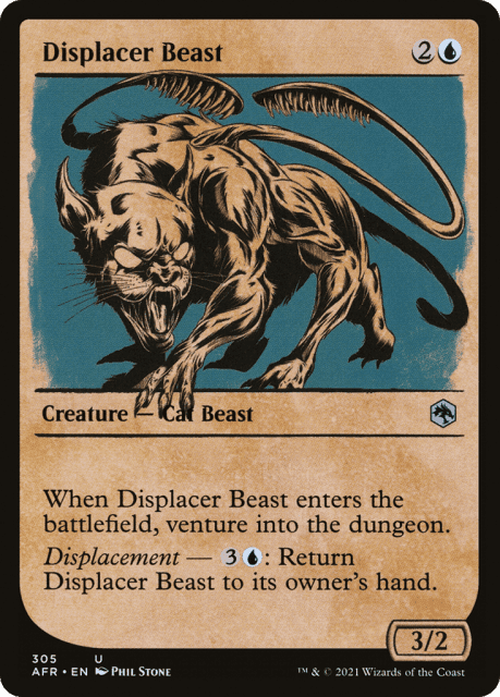 Displacer Beast (305) — Adventures in the Forgotten Realms