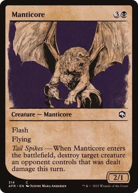 Manticore (314) — Adventures in the Forgotten Realms
