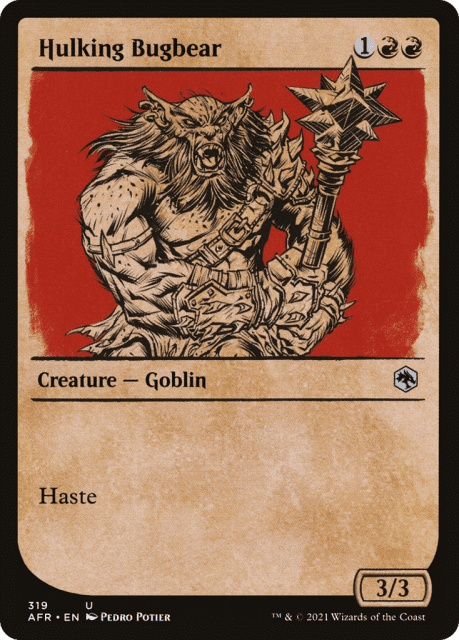 Hulking Bugbear (319) — Adventures in the Forgotten Realms