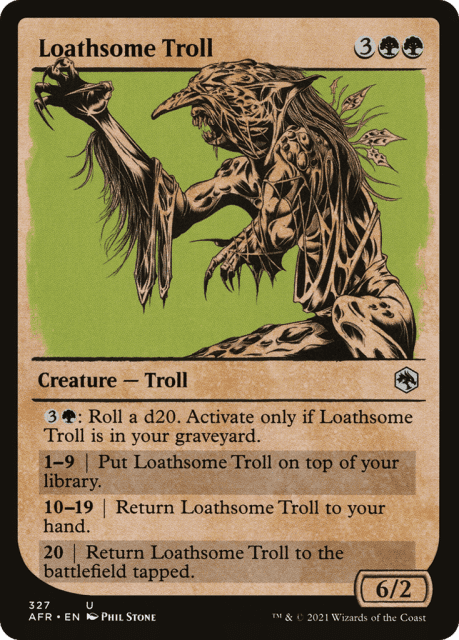 Loathsome Troll (327) — Adventures in the Forgotten Realms