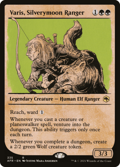 Varis, Silverymoon Ranger (335) — Adventures in the Forgotten Realms
