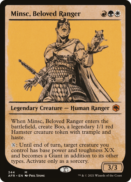 Minsc, Beloved Ranger (344) — Adventures in the Forgotten Realms