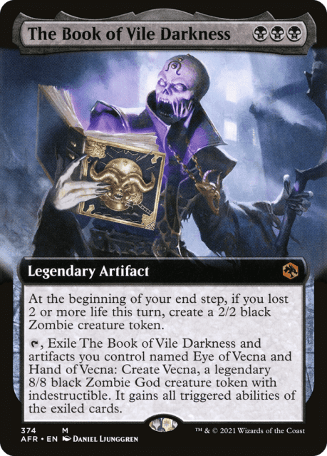 The Book of Vile Darkness (374) — Adventures in the Forgotten Realms