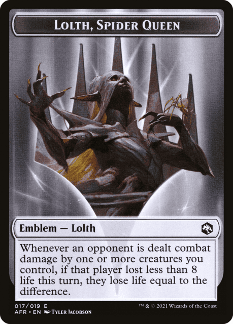 Lolth, Spider Queen Emblem (17) — Adventures in the Forgotten Realms