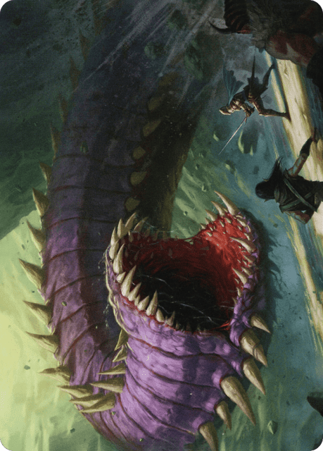 Purple Worm (3) — Adventures in the Forgotten Realms Art Series