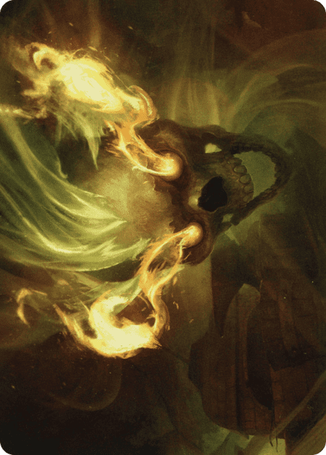 Flameskull (14) — Adventures in the Forgotten Realms Art Series