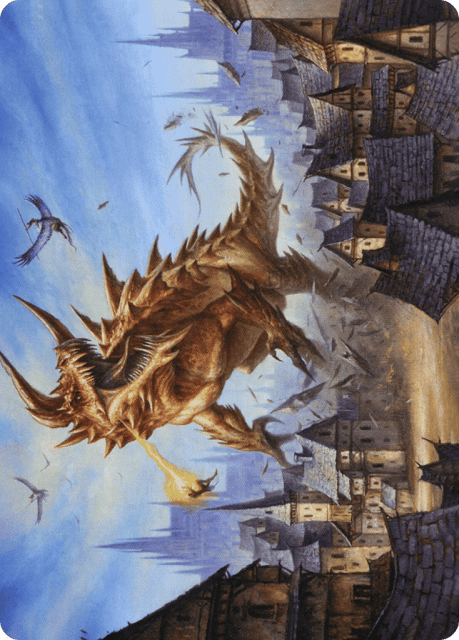 The Tarrasque (19) — Adventures in the Forgotten Realms Art Series