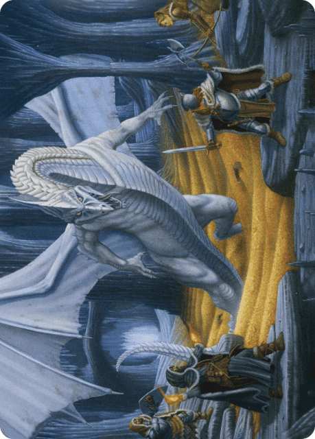 Cave of the Frost Dragon (46) — Adventures in the Forgotten Realms Art Series