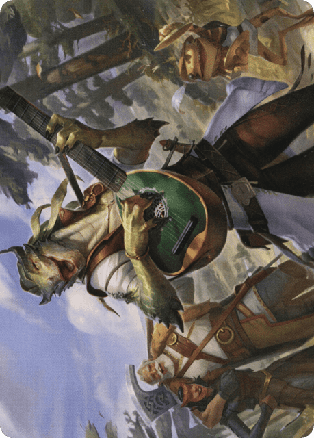 Wandering Troubadour (64) — Adventures in the Forgotten Realms Art Series