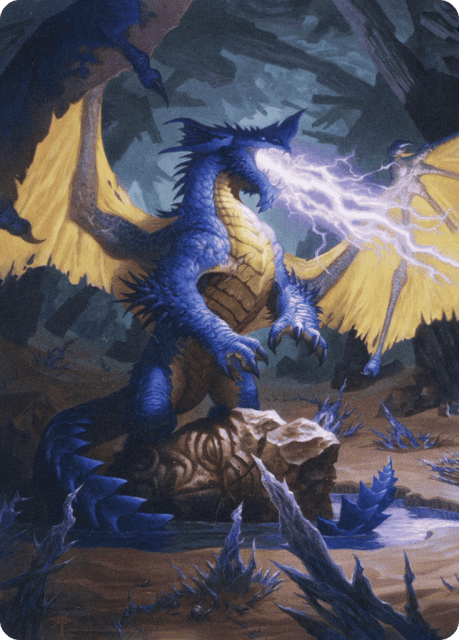 Blue Dragon (73) — Adventures in the Forgotten Realms Art Series