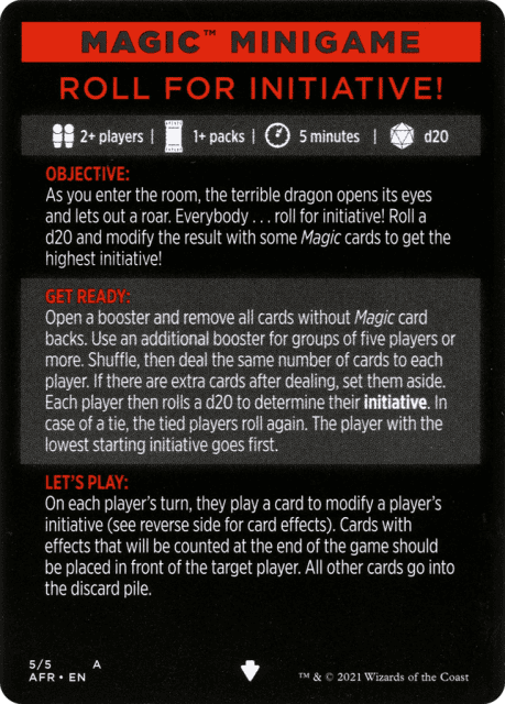 Roll for Initiative // Roll for Initiative (cont'd) (5) — Adventures in the Forgotten Realms Minigames