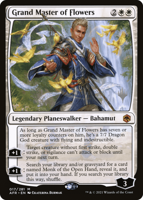 Grand Master of Flowers (17) — Adventures in the Forgotten Realms Promos