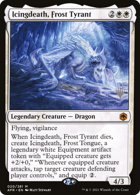 Icingdeath, Frost Tyrant (20) — Adventures in the Forgotten Realms Promos