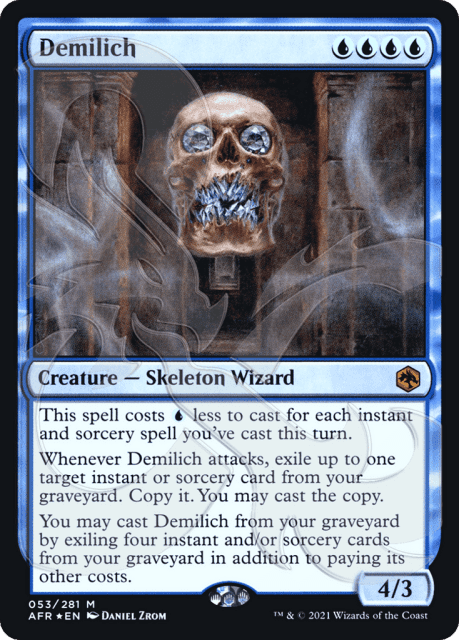 Demilich (53a) — Adventures in the Forgotten Realms Promos