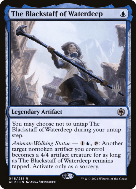 The Blackstaff of Waterdeep (48) — Adventures in the Forgotten Realms Promos