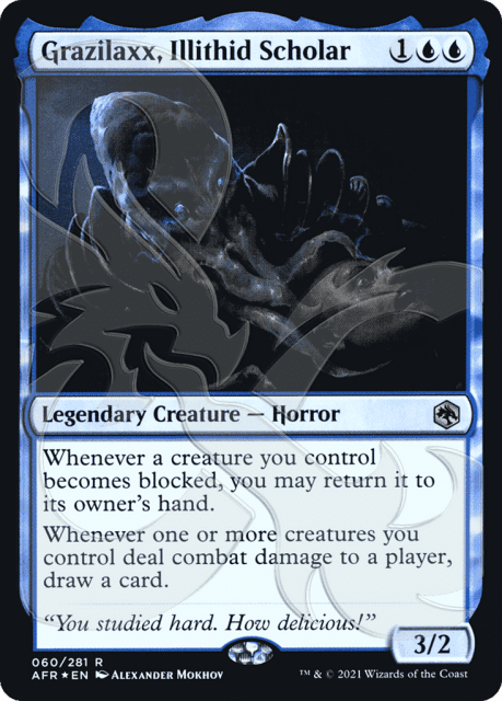 Grazilaxx, Illithid Scholar (60a) — Adventures in the Forgotten Realms Promos