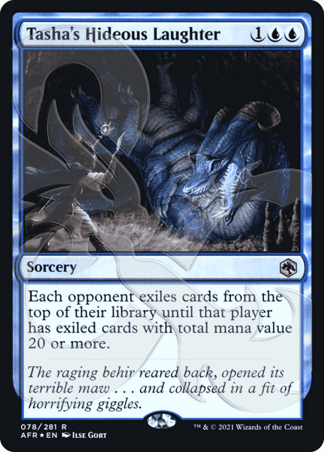 Tasha's Hideous Laughter (78a) — Adventures in the Forgotten Realms Promos